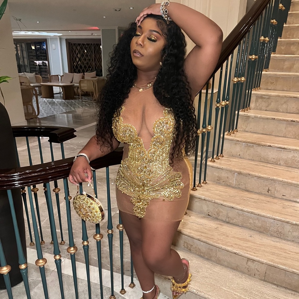 Gold Birthday Dress